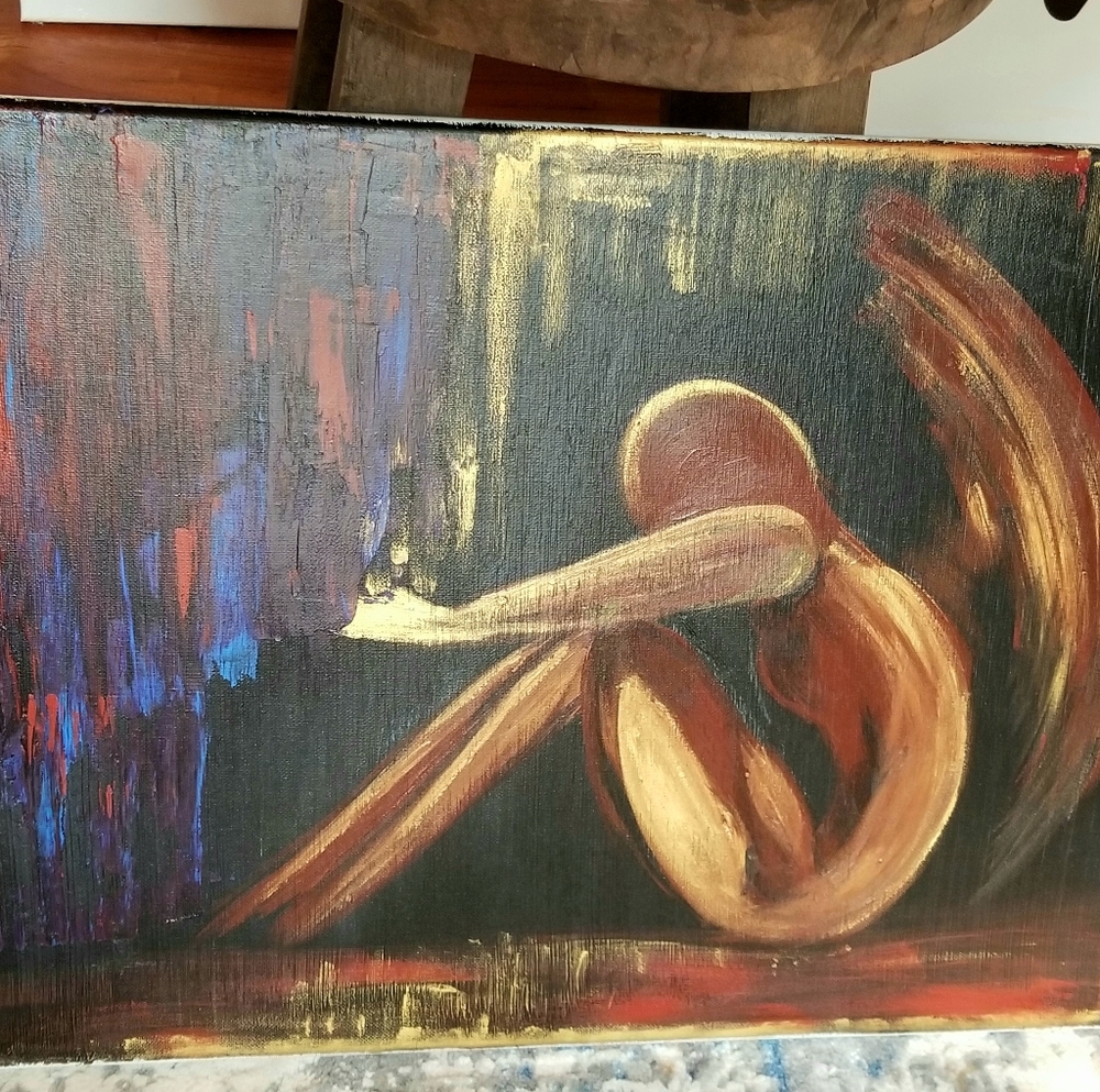Painting abstract...angelic